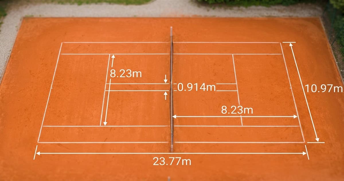 Dimenzije teniskog terena mere i podloge